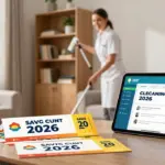 Économisez 2026 avec des Coupons Réduction Nettoyage à Domicile