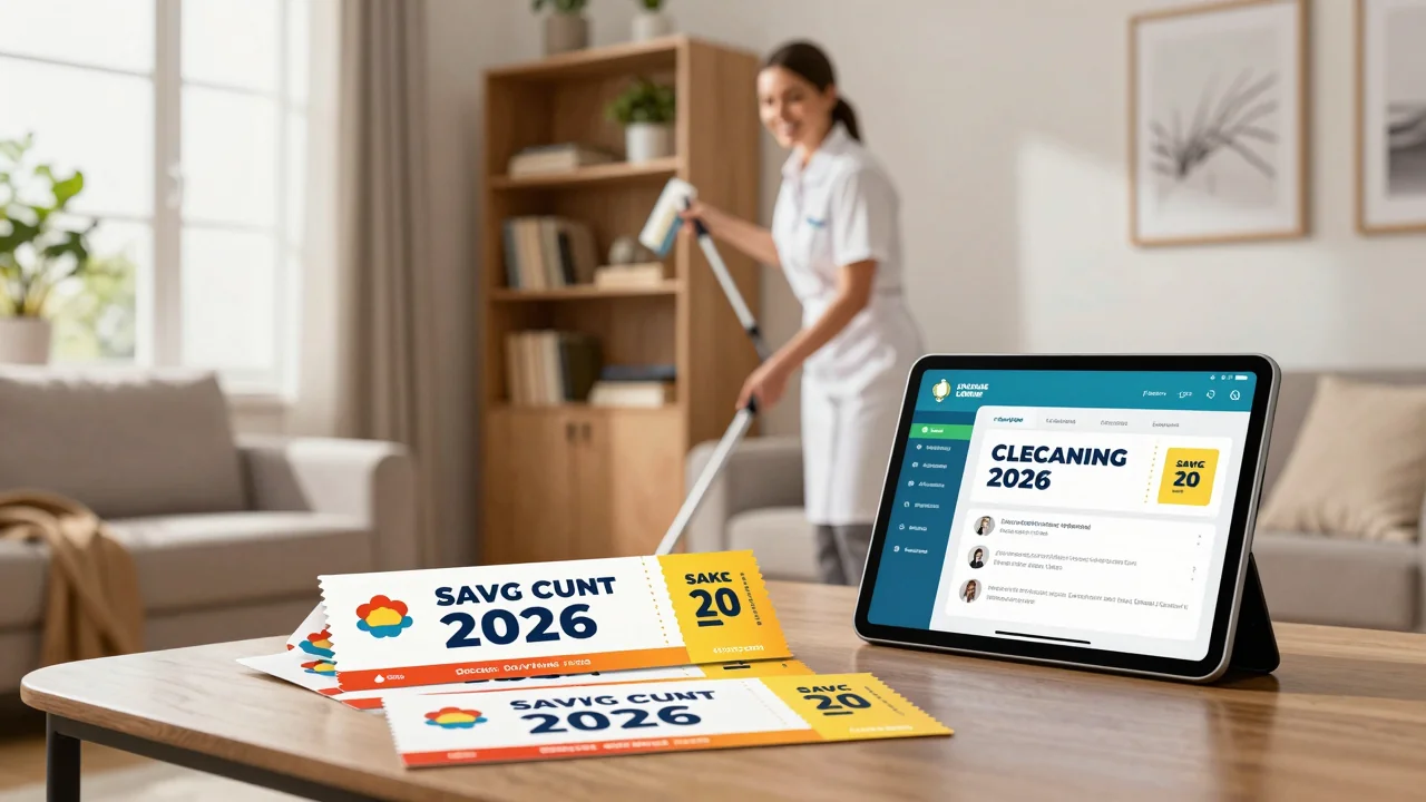 Économisez 2026 avec des Coupons Réduction Nettoyage à Domicile