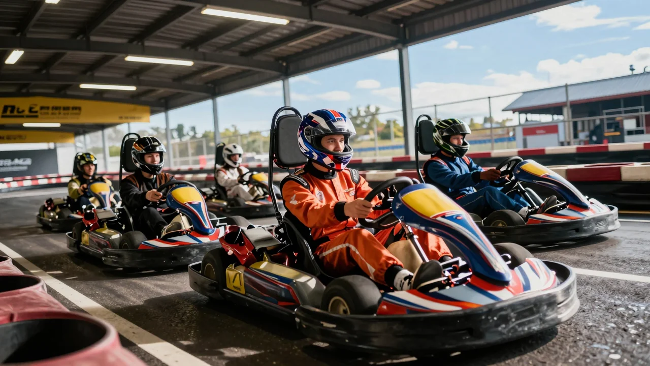 Économisez en 2026 : Meilleurs coupons réduction karting entre amis